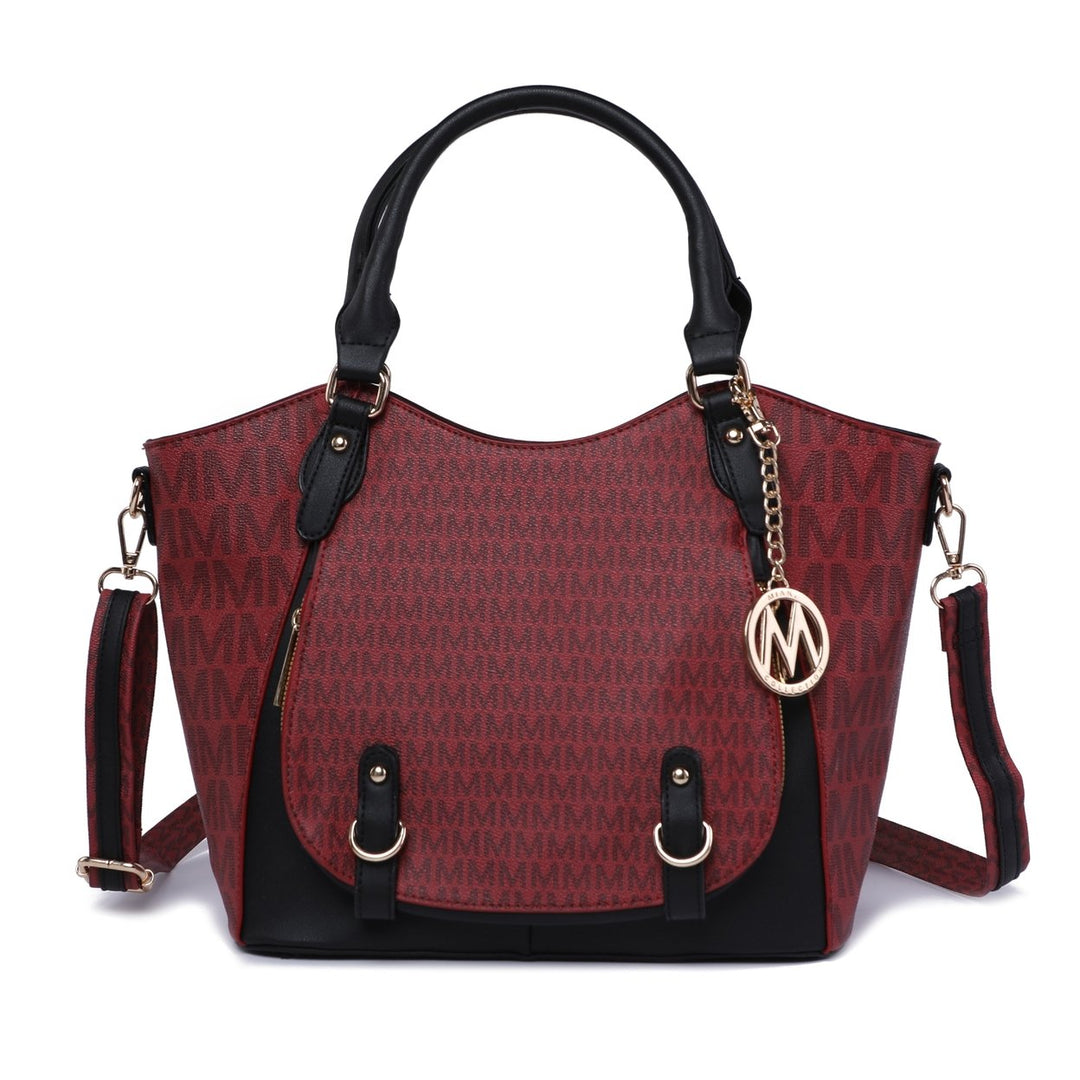 MKFCollection Talula Shoulder Bag - Vegan Leather Designer Handbag Image 4