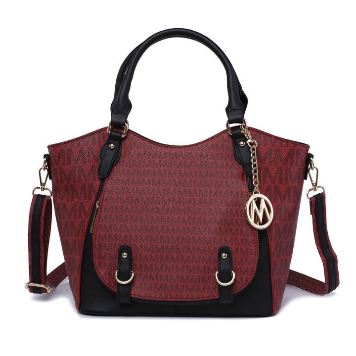 MKFCollection Talula Shoulder Bag - Vegan Leather Designer Handbag Image 1