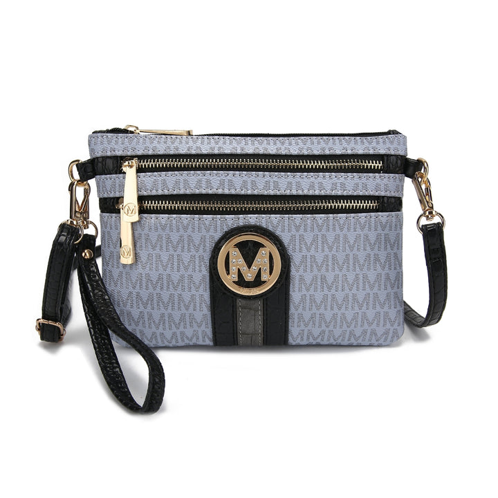 MKFCollection Tarren Signature Crossbody Bag - Vegan Leather Designer Handbag Image 4