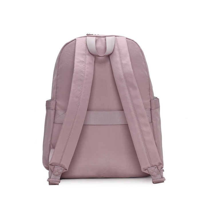 MKFCollection Tatum Backpack - Vegan Leather Designer Handbag Image 3