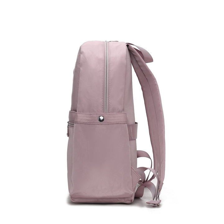 MKFCollection Tatum Backpack - Vegan Leather Designer Handbag Image 4