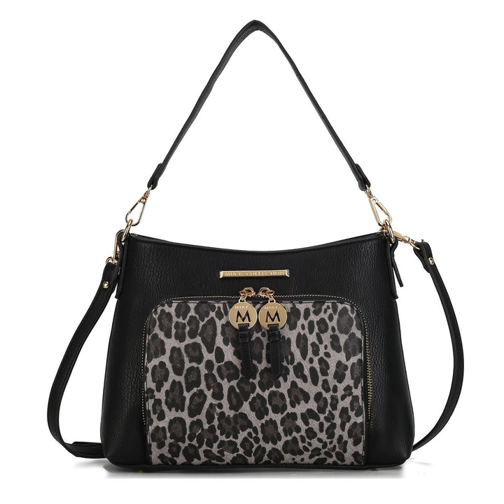 MKFCollection Trisha Crossbody Bag - Vegan Leather Designer Handbag Image 4