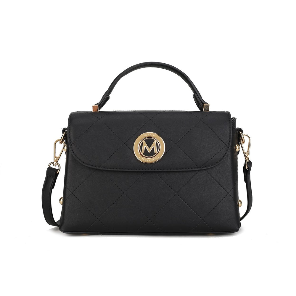 MKFCollection Tyra Disco Bag - Vegan Leather Designer Handbag Image 2