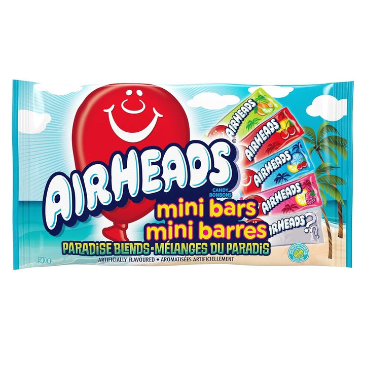 Airheads Mini Bars Paradise Blends 340g Chewy Candy Nut-Free Gluten-Free Image 2