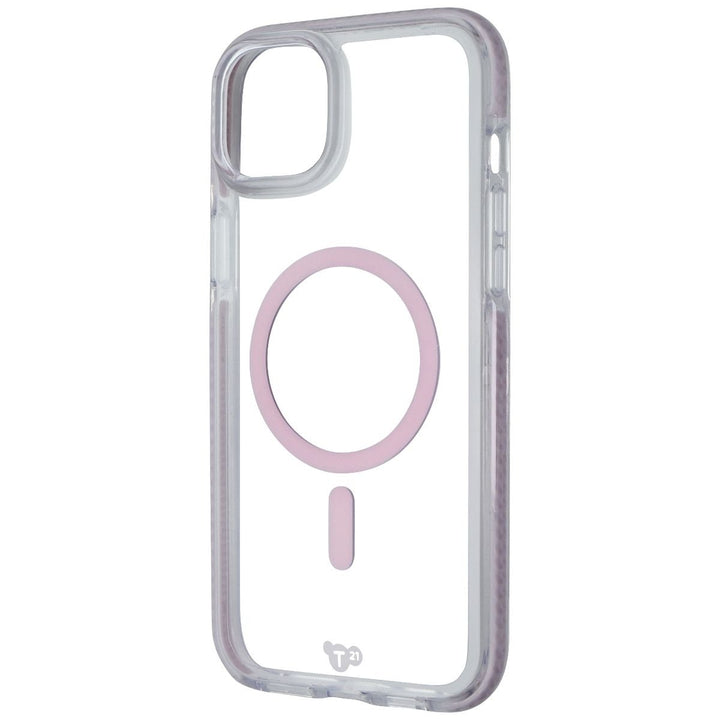 Tech21 Evo Crystal for MagSafe for Apple iPhone 15 Plus - Pink Image 1