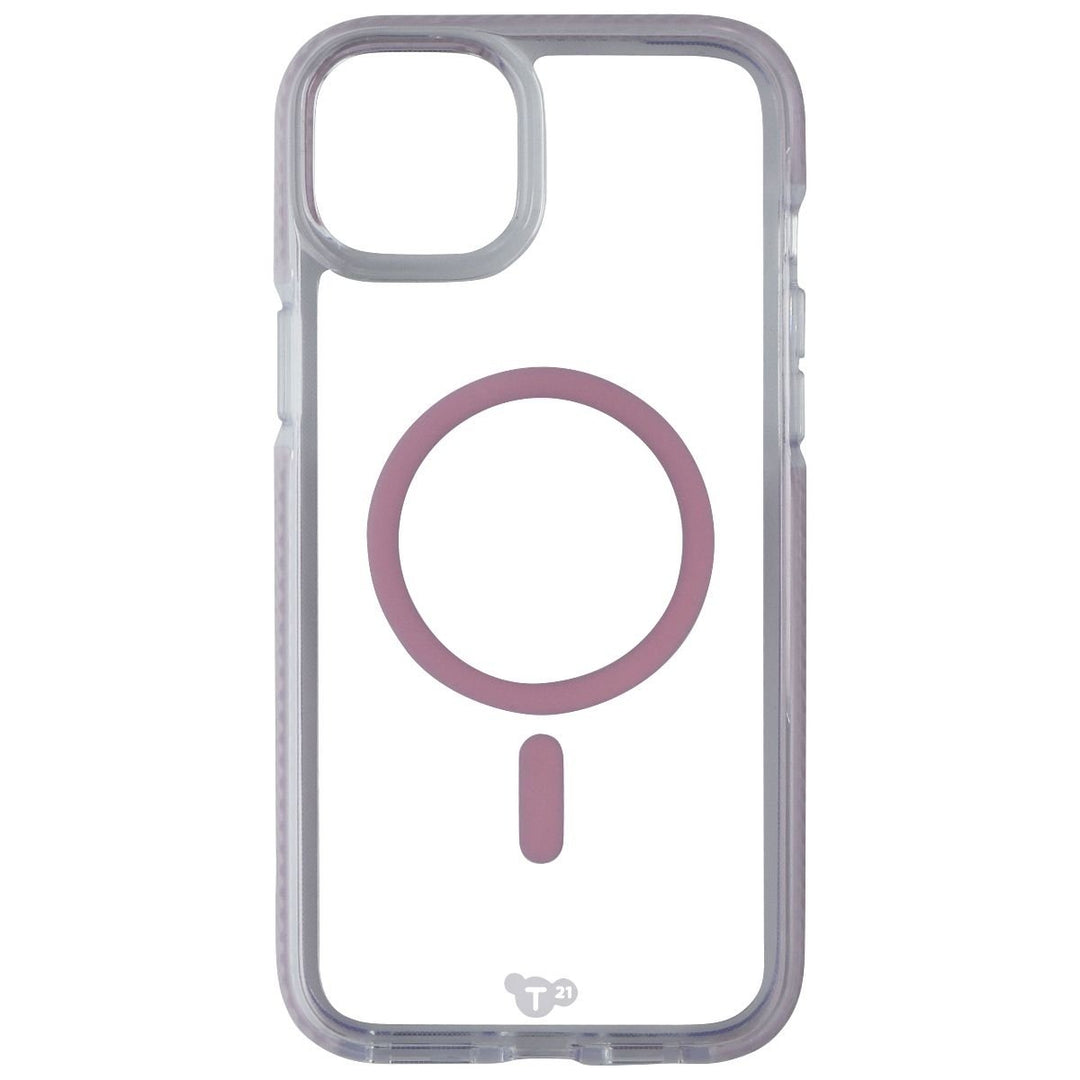 Tech21 Evo Crystal for MagSafe for Apple iPhone 15 Plus - Pink Image 2