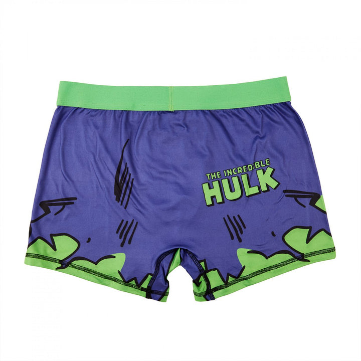 The Incredible Hulk Cosplay Mens Underwear Boxer Briefs Image 2