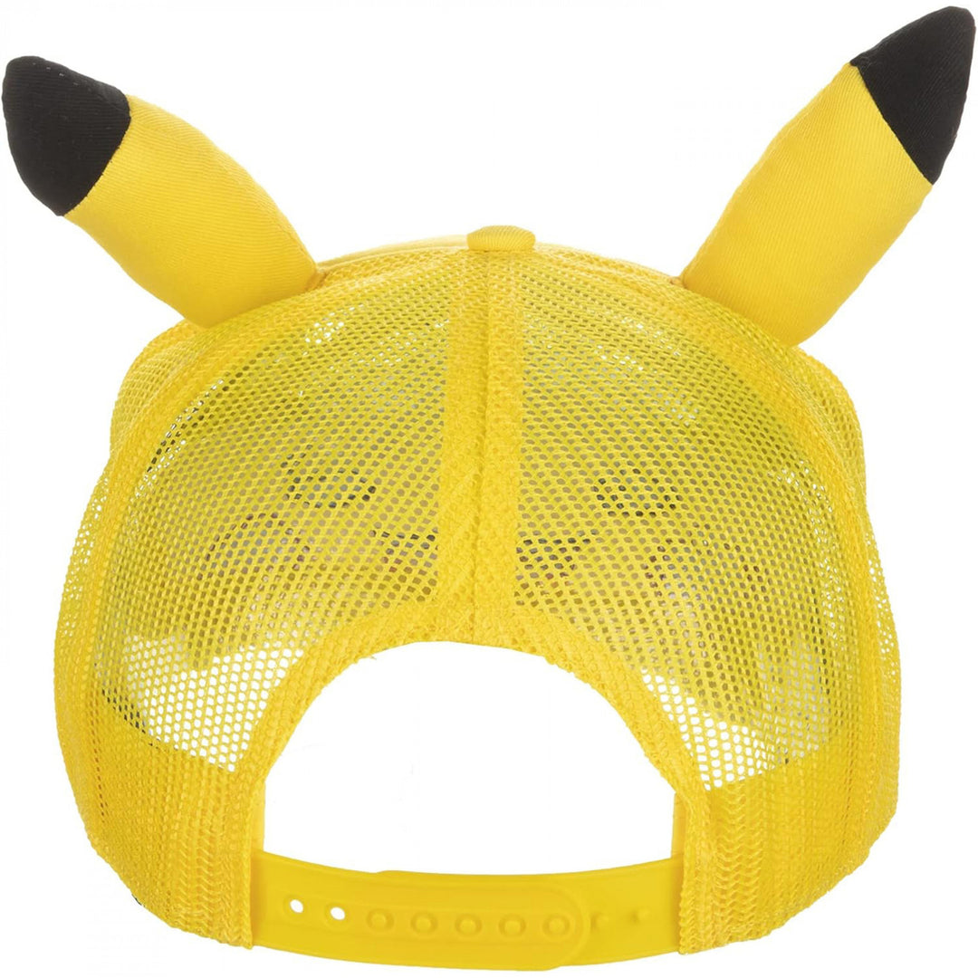 Pokemon Pikachu Big Face Hat with Ears Image 4