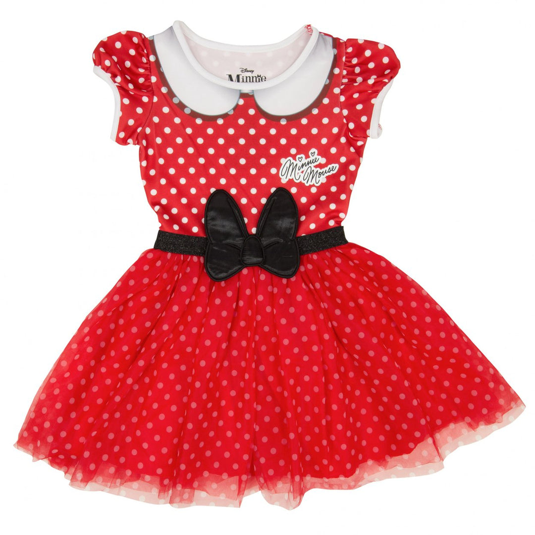 Minnie Mouse Polka Dot Toddler Girls Cosplay Dress Image 1