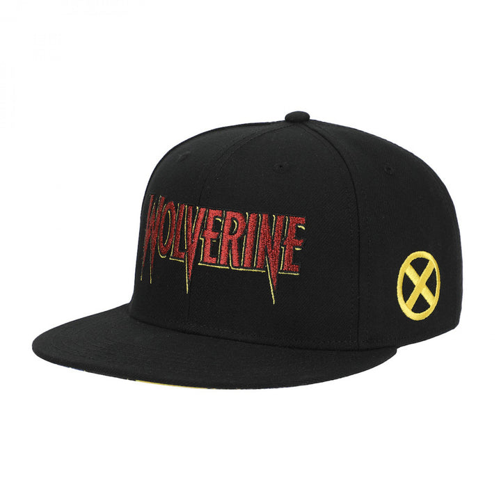 Wolverine Embroidered Logo Underbill Art Snapback Hat Image 1