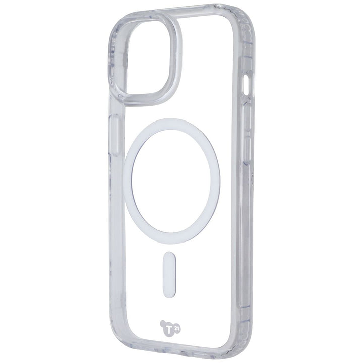 Tech21 Evo Clear Series Case for MagSafe for Apple iPhone 15 - Clear Image 1