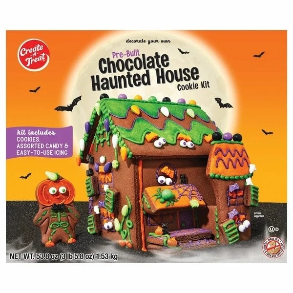 Create a Treat Pre-built Haunted House Kit 53.8 Ounce Image 1