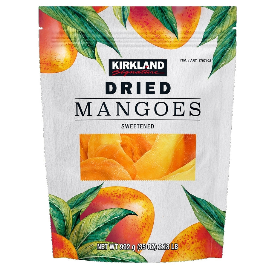 Kirkland Signature Dried Mangoes Sweetened (35 Ounce) Image 1