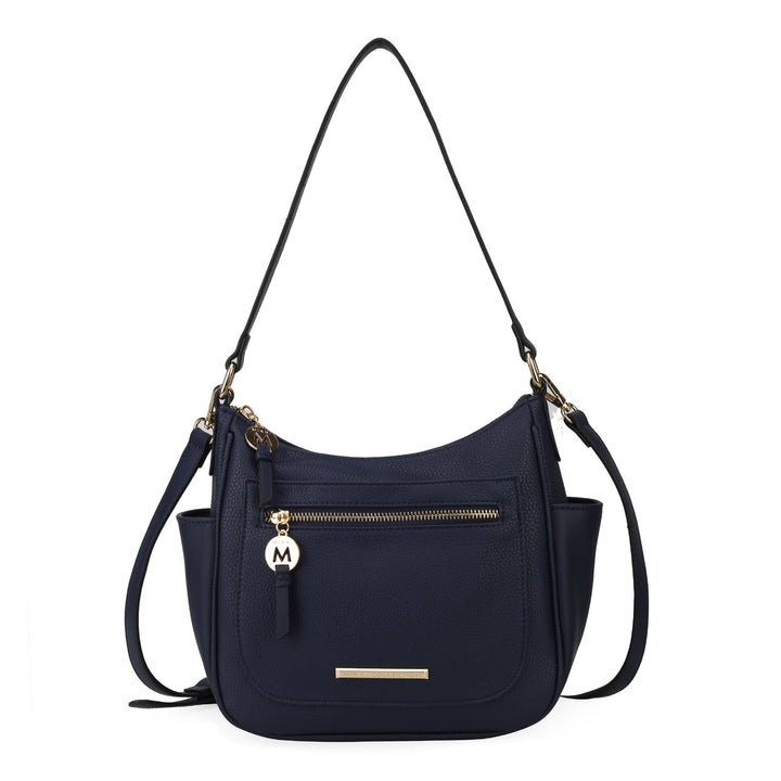 MKFCollection Wally Shoulder Bag - Vegan Leather Designer Handbag Image 1