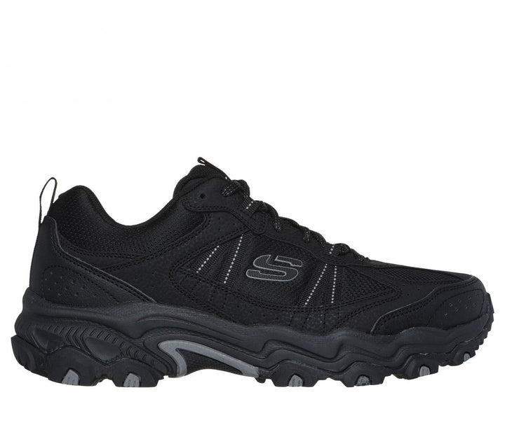 Skechers Mens Stamina AT - Upper Stitch Sneaker Black - 237527-BBK BLACK Image 1