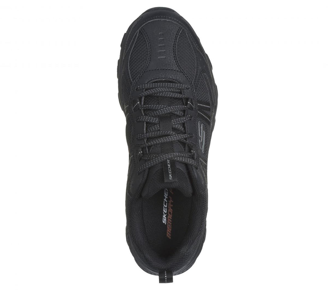 Skechers Mens Stamina AT - Upper Stitch Sneaker Black - 237527-BBK BLACK Image 3