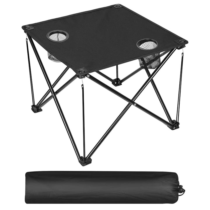 1Pc Foldable Camping Table Portable Picnic Table Lightweight Travel Desk for picnic Image 7