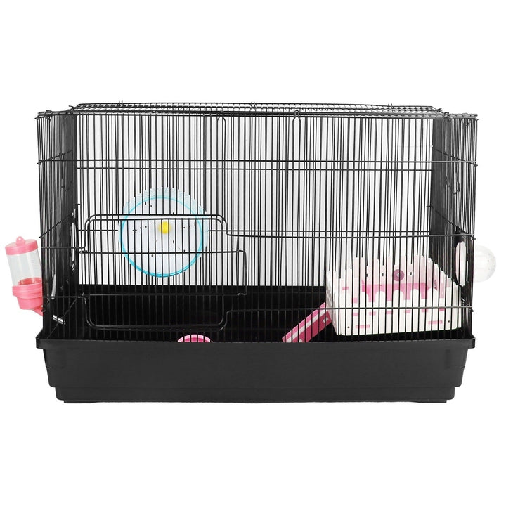 2-Tier Hamster Cage Small Animal Critter House Habitat Cage Hamster Playpen Image 9