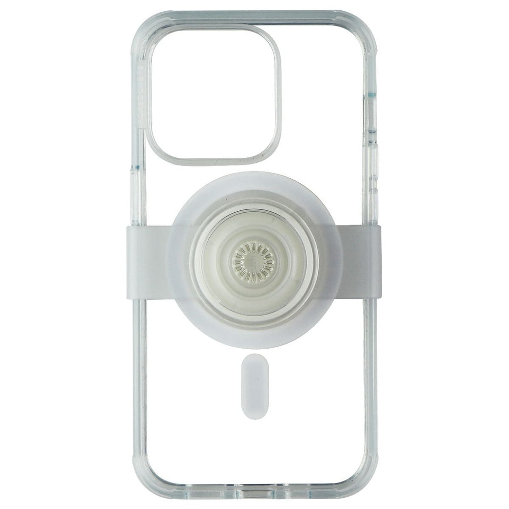 PopSockets Hardshell Case for Magsafe for Apple iPhone 14 Pro - Clear Image 2