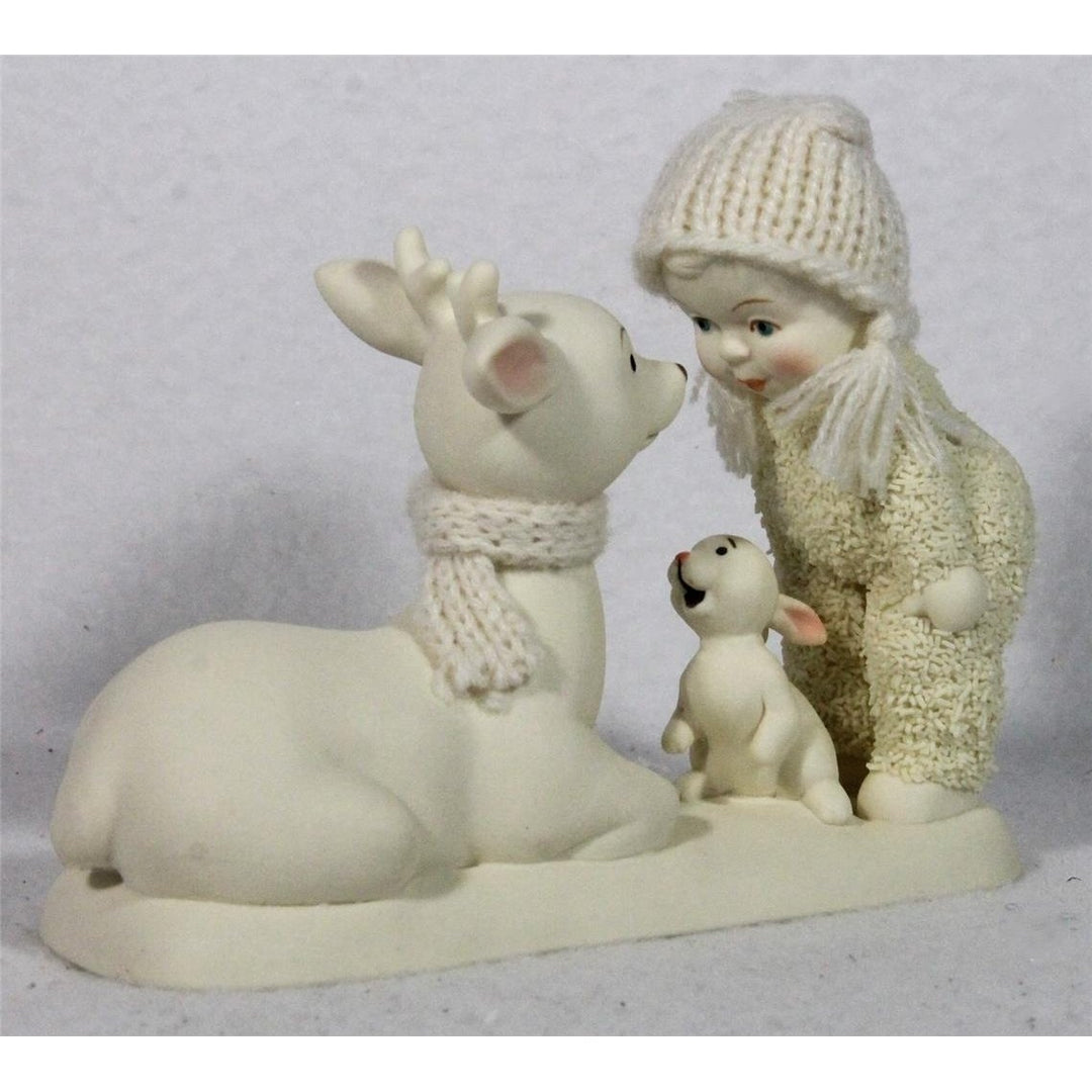 Snowbabies Dept 56 Deer Friends 2024 Figurine 6014140 in Box! Image 1