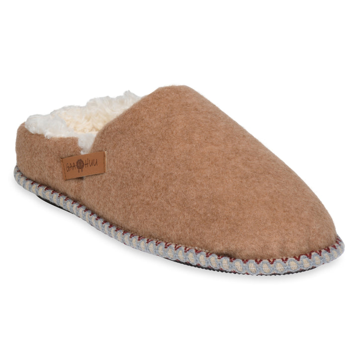 Gaahuu womens faux wool faux shearling lined memory foam clog slipper Image 3