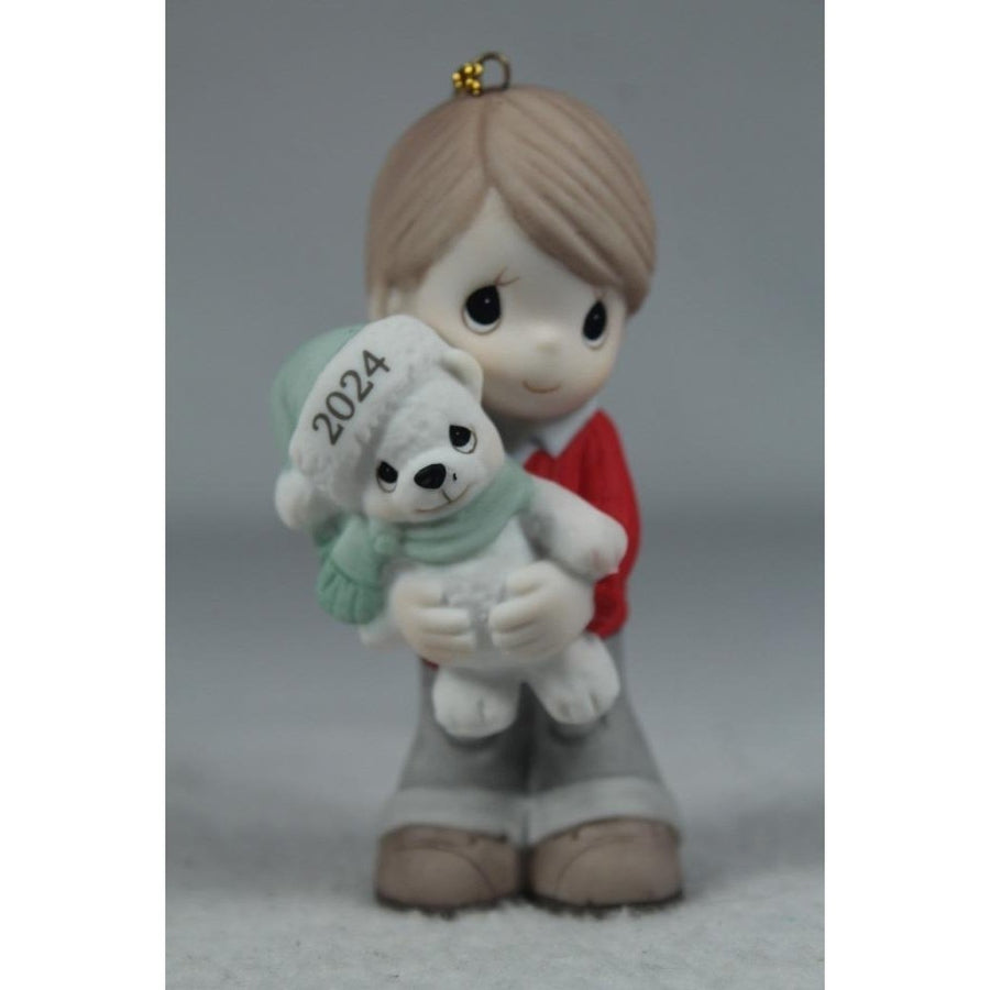 Precious Moments-Have Yourself A Merry Little Christmas Boy 2024 Or 241010 NIB Image 1