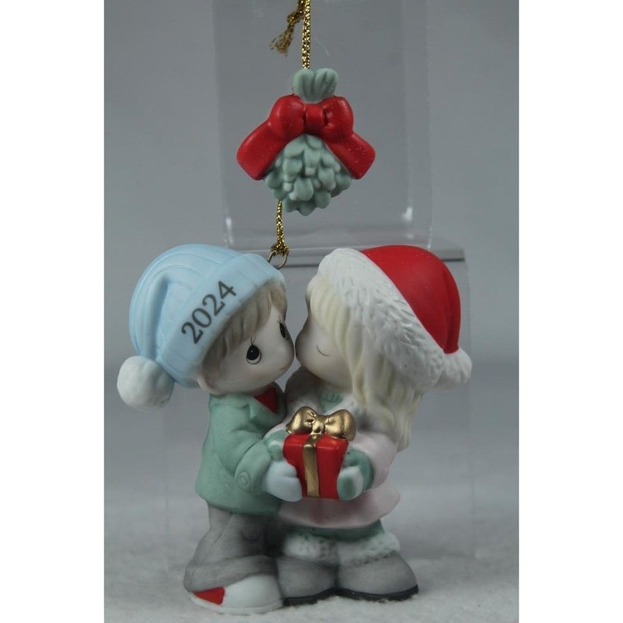 Precious Moments-Our First Christmas Together 2024 Dated Ornament 241004 NIB Image 1