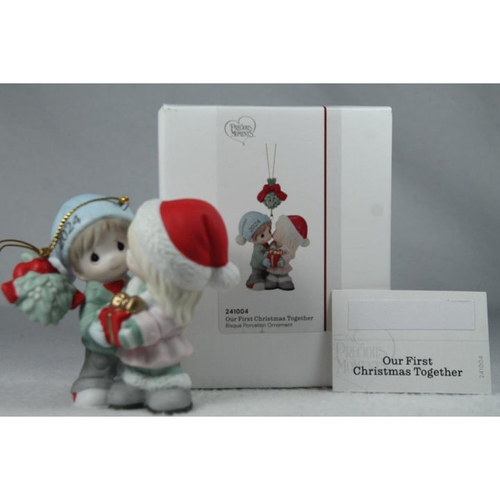 Precious Moments-Our First Christmas Together 2024 Dated Ornament 241004 NIB Image 4