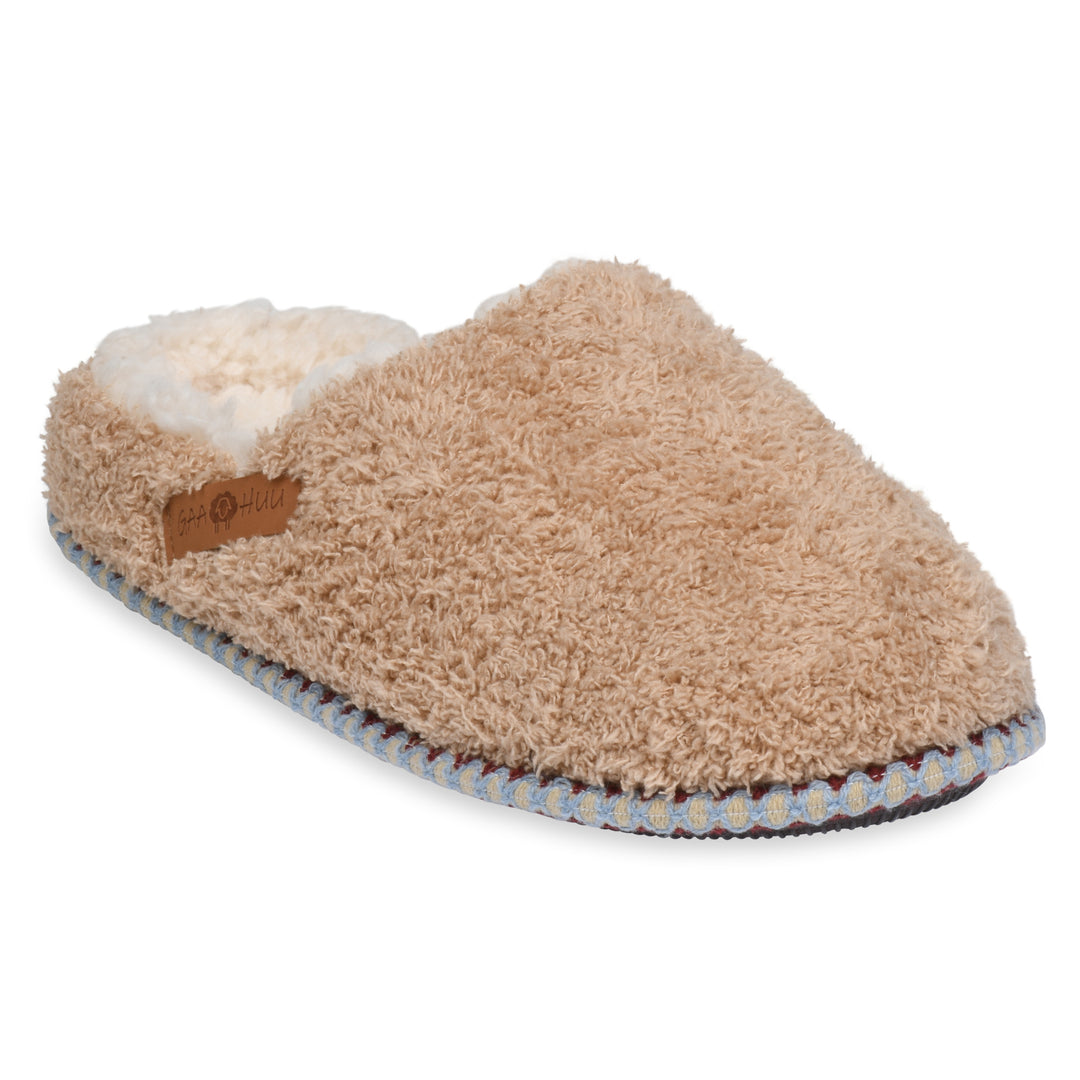 Gaahuu Womens Cozee Fleece Faux Shearling Memory Foam Clog Slipper 5-10 Image 3