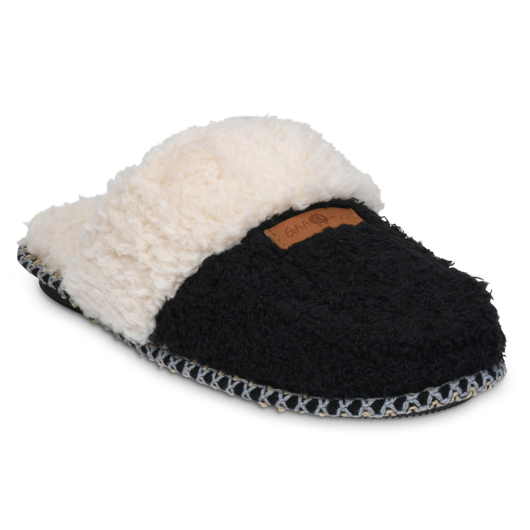 Gaahuu Womens Cozee Fleece Faux Shearling Memory Foam Slippers Size 5-10 Image 1