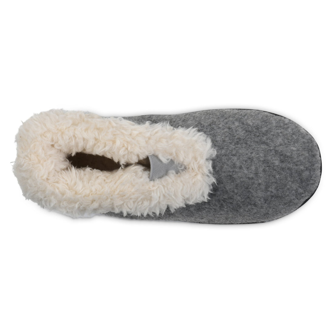 Gaahuu womens faux wool faux shearling memory foam slipper boot Image 3