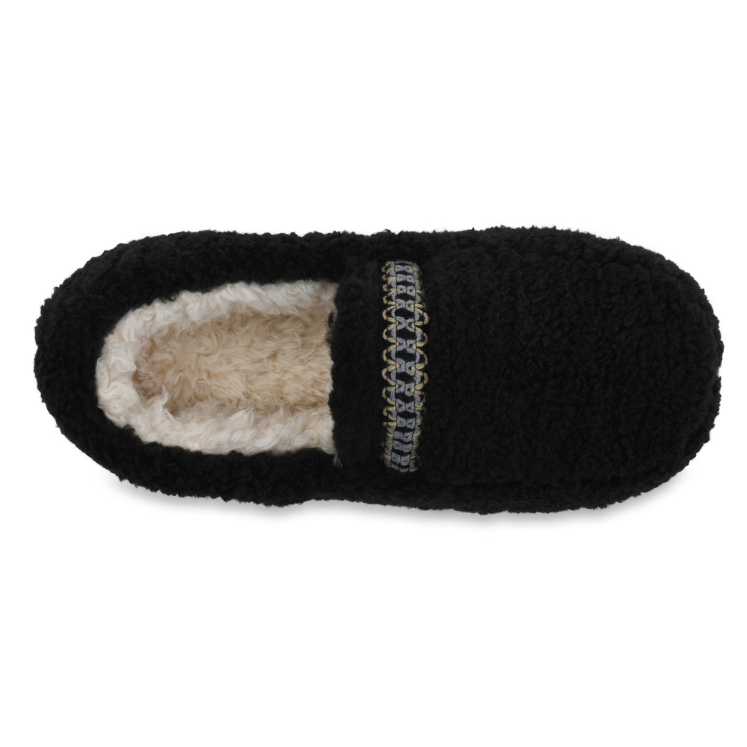 Gaahuu Womens Faux Shearling Moccasin Slipper Memory Foam TPR Outdoor 5-10 Image 3