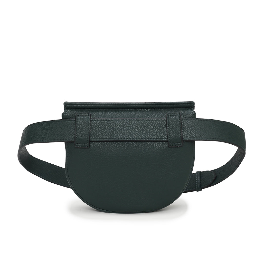 MKFCollection Daksha Signature Belt Waist Bag - Vegan Leather Designer Handbag Image 3