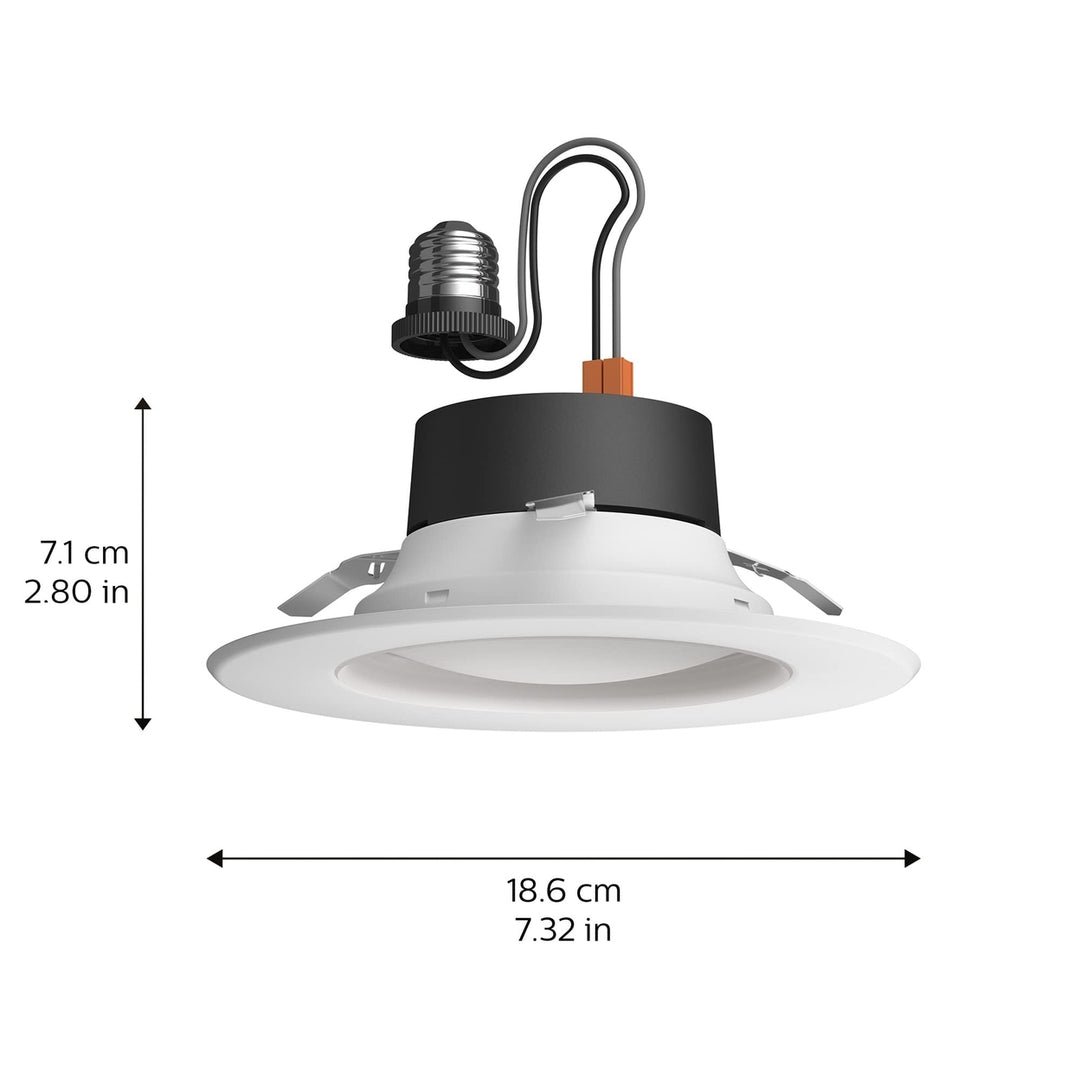 Philips Hue Downlight 4 Pack: Smart Lighting for Ambient Home Atmosphere Control and Efficiency- Image 9