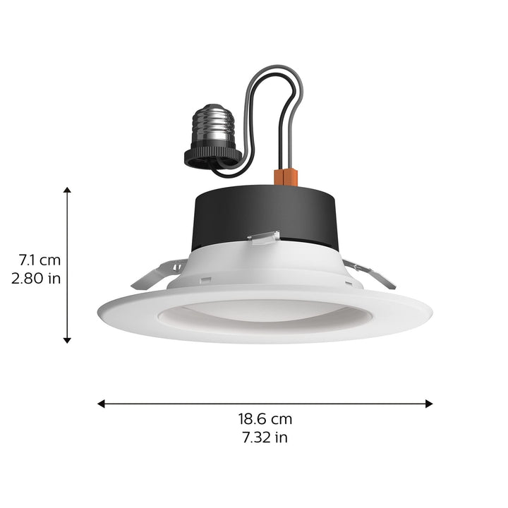 Philips Hue Downlight 4 Pack: Smart Lighting for Ambient Home Atmosphere Control and Efficiency- Image 9