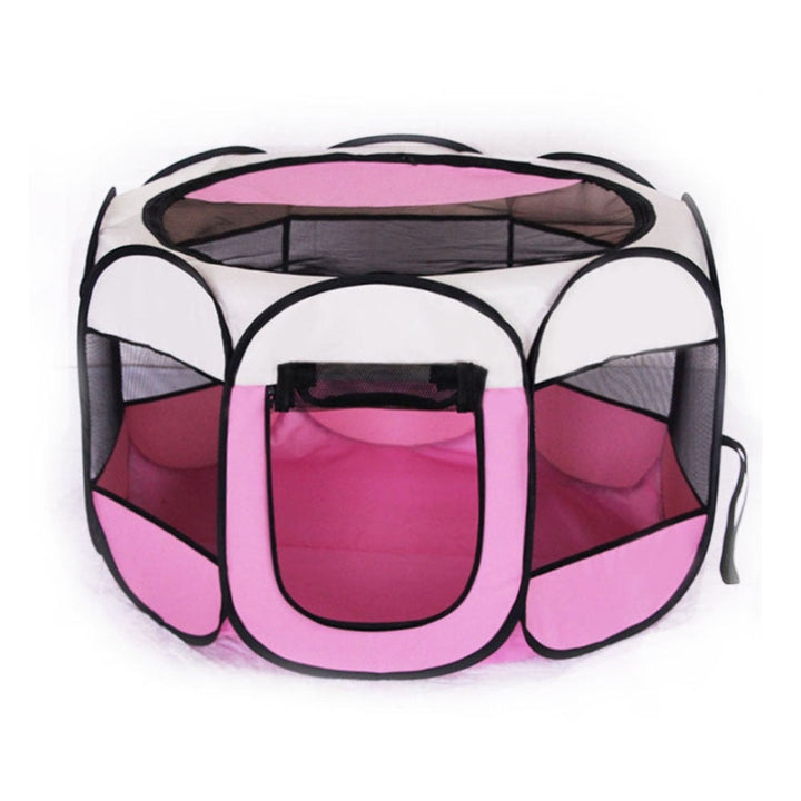 Large Portable Foldable Pet Playpen Kennel House Playground for Puppy Cat Kittens Bunny Chicks Indoor Outdoor Travel Image 4