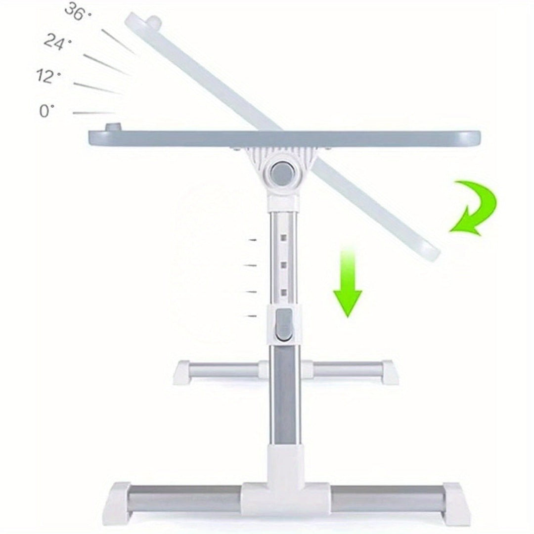 Adjustable Notebook Bed Table Notebook Stand Reading Stand Lifting Table Legs Used for Sofa and Sofa Study Writing Image 6