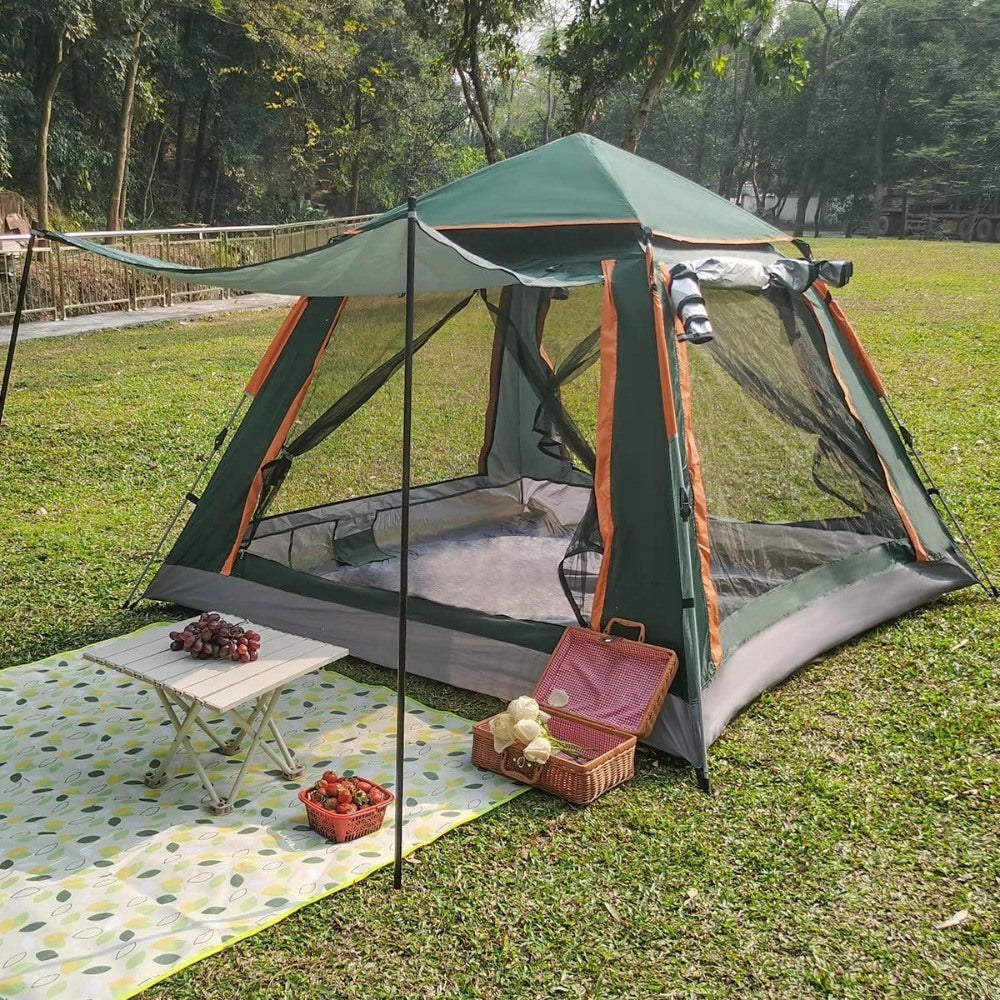 Automatic Camping Outdoor Pop-up Tent for Quick-Opening Tents 2-3 Person Canopy with Carrying Bag Easy to Set Image 6