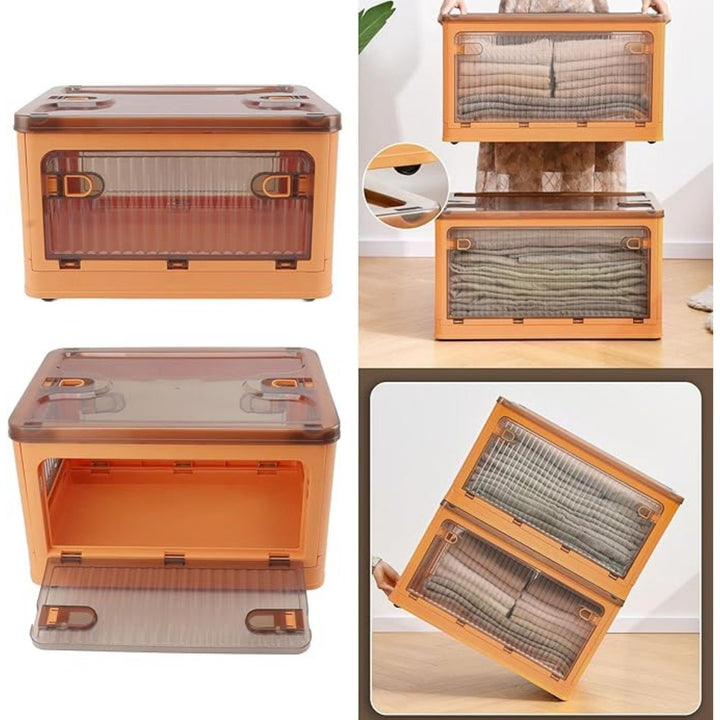 20.0814.1711.42in[Multi-purpose Transparent Folding Box] 1 Thing Has Multiple Uses Easily Store Clothes Books and More Image 4