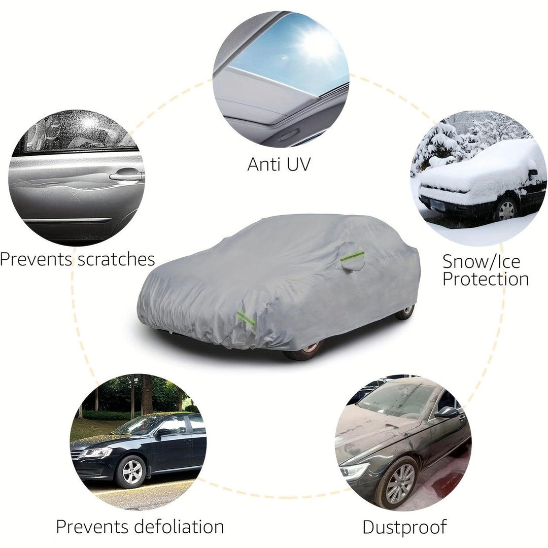 General Motors Cover Sunscreen and Dustproof General Motors Cover suitable for large cars measuring 450 140 130cm Image 2