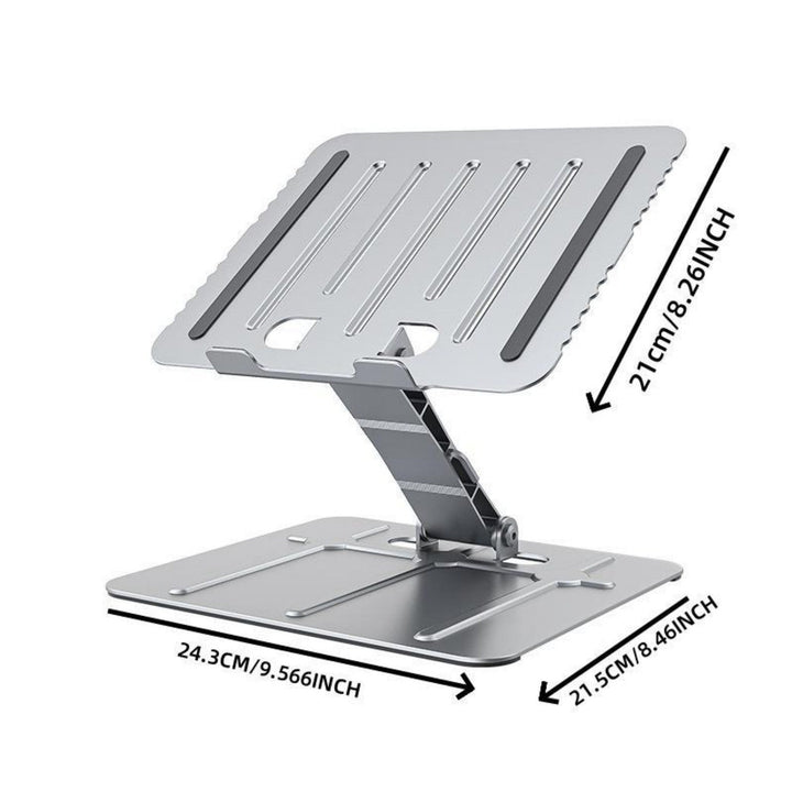 Laptop Stand Riser Stepless Angle Adjustable Ergonomic Notebook Holder Heat Dissipation Notebook Elevator for Laptop Image 3