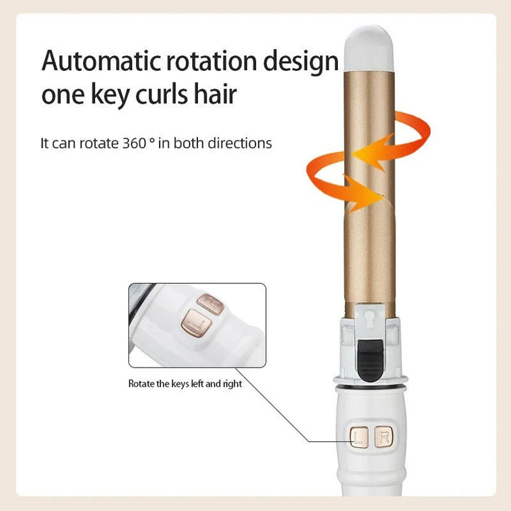 LCD Temperature Controlled Automatic Hair Curler Image 7