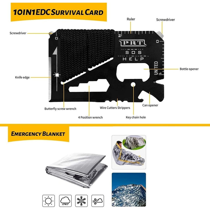 Emergency Survival Gear Kits 60 in 1 Image 4