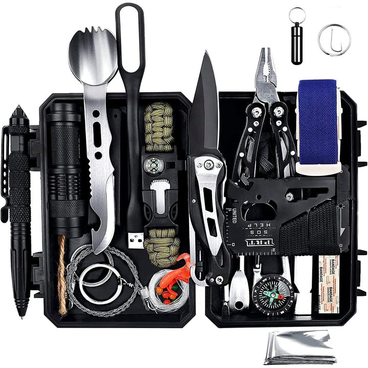 Emergency Survival Gear Kits 60 in 1 Image 1