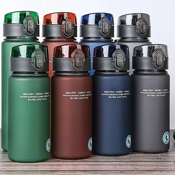 BPA-Free Leak Proof Sports Water Bottle 400ml 560ml Portable Outdoor Hydration Image 1