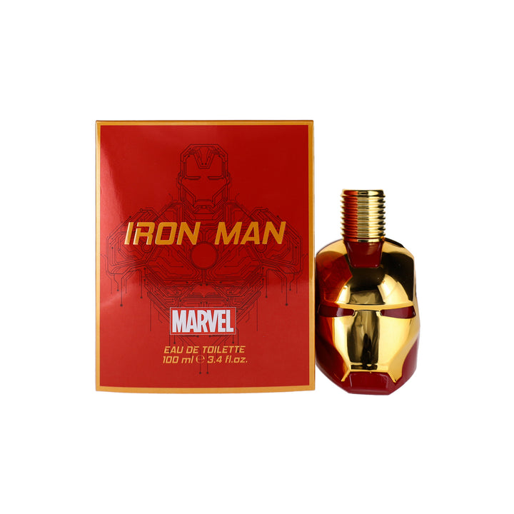 Marvel Iron Man EDT Spray 3.4 oz Mens Fragrance Cinnamon Bergamot Herbal Notes Image 1