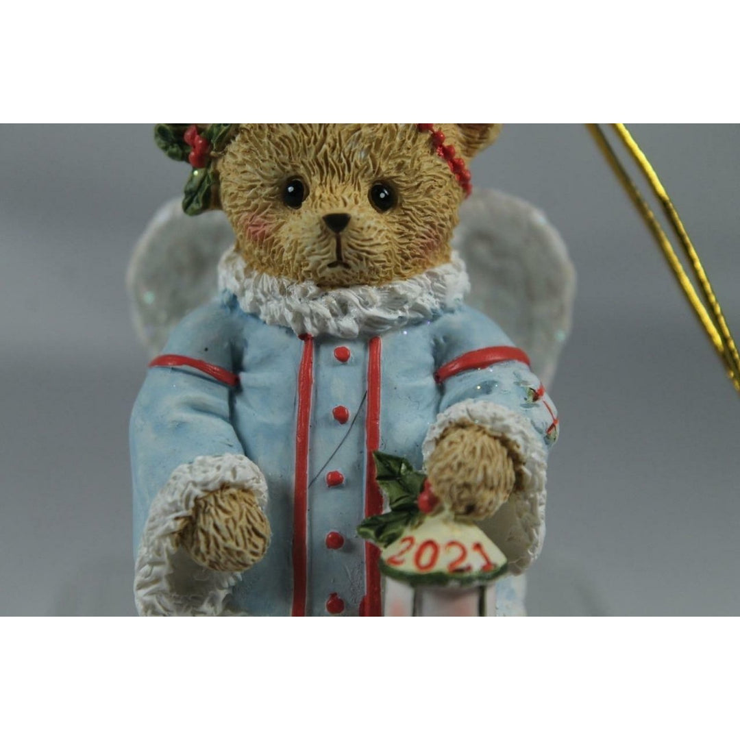 Cherished Teddies 2021 Annual Angel Bear Ornament-So Detailed 134207 In Box Image 3