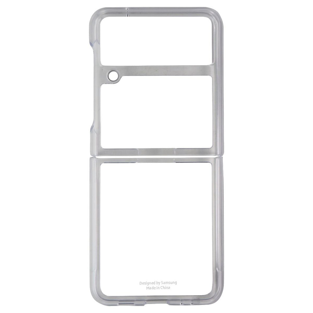 Samsung Clear Cover with Ring for Galaxy Z Flip3 5G - Clear/White/Silver Image 2