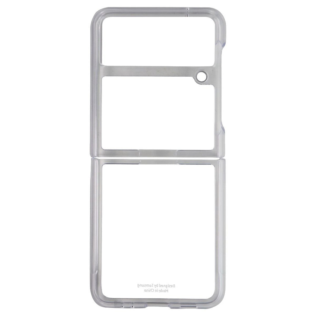 Samsung Clear Cover with Ring for Galaxy Z Flip3 5G - Clear/White/Silver Image 3