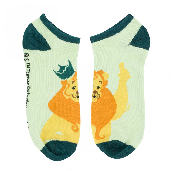 Wizard of Oz Characters Womens Ankle Socks 6-Pair Pack Image 4